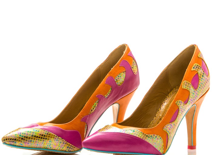 Bomb Product of the Day: Sara Melissa Designs Tropical Sirena Waves Pointy Toe Pumps