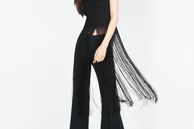 Bomb Product of the Day: Zara’s Fringed Halter Neck Top