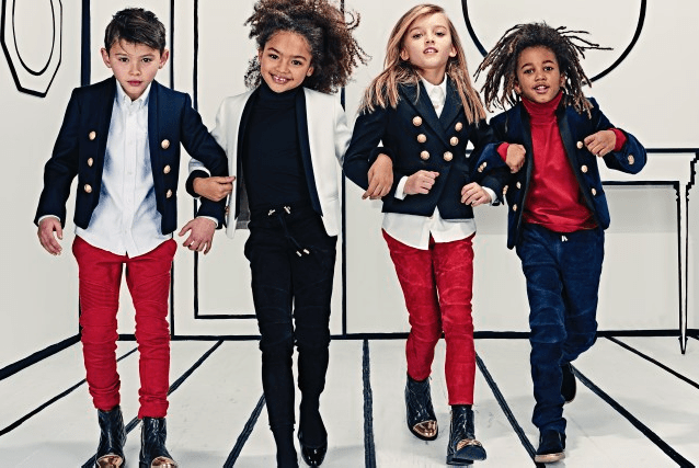 Balmain Creates Children’s Line of Clothing