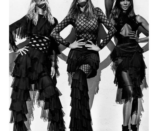 Balmain Recruits Supermodels Naomi Campbell, Cindy Crawford and Claudia Schiffer For Spring 2016 Campaign