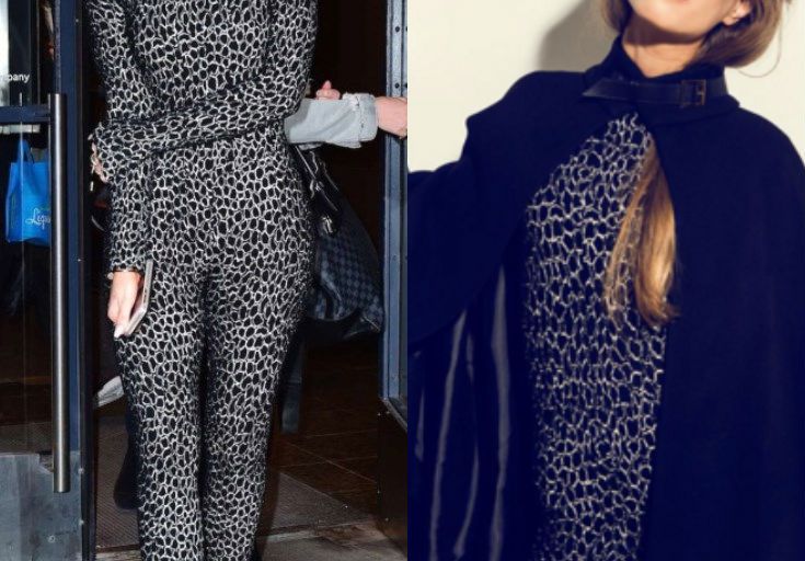 Hot! or Hmm! Khloe Kardashian’s Bravo Watch What Happens Live Alaia Black and White Leopard Catsuit