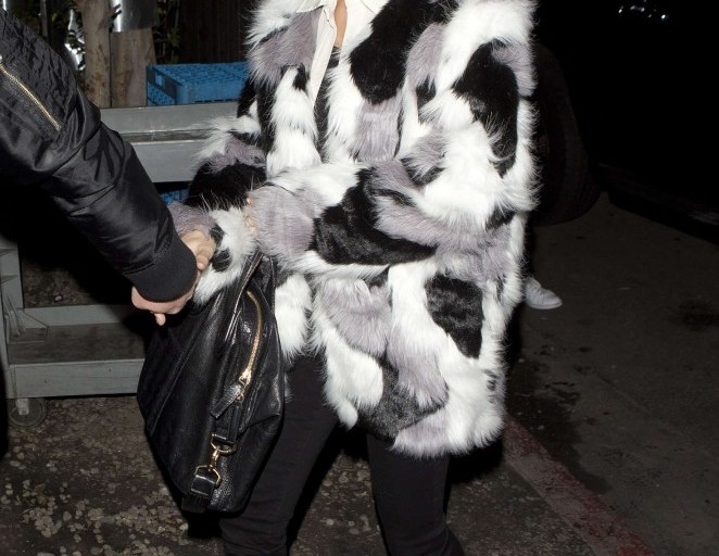 Splurge: Nicole Richie’s The Nice Guy Storets Wanderlust Faux Fur Coat