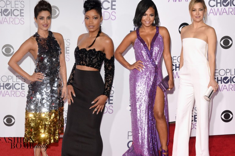 On the Scene: The 2016 People’s Choice Awards with Priyanka Chopra in Vera Wang, Rocsi Diaz in Theia, Keke Palmer in Yousef Al-Jasmi, and More!