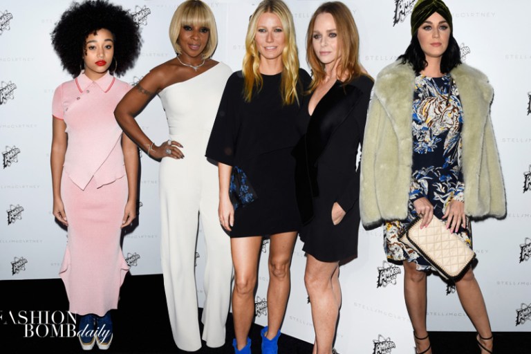 On the Scene: The Stella McCartney Autumn 2016 Presentation with Amandla Stenberg, Mary J. Blige, Nicole Richie, and More!