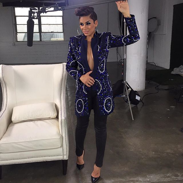 Splurge: Laura Govan’s Instagram Virgos Lounge Long Sleeved Embellished Dawson Jacket