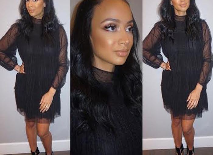 Splurge: Draya Michele’s Instagram Tom Ford Velvet Transparent Panel Round Toe Sandals