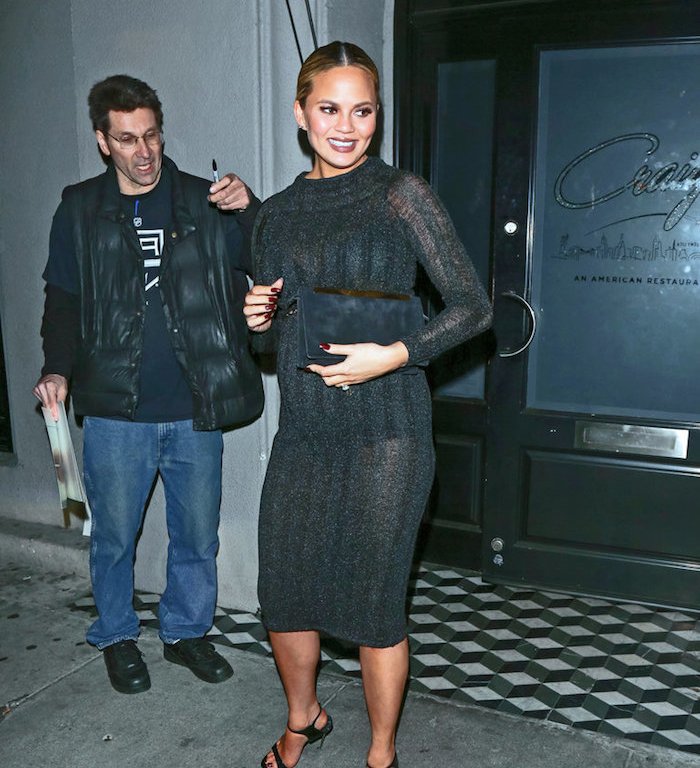 Splurge: Chrissy Teigen’s Craig’s Restaurant Giuseppe Zanotti Roxanne Metal Stiletto Heel Ankle Strap Open Toe Sandals