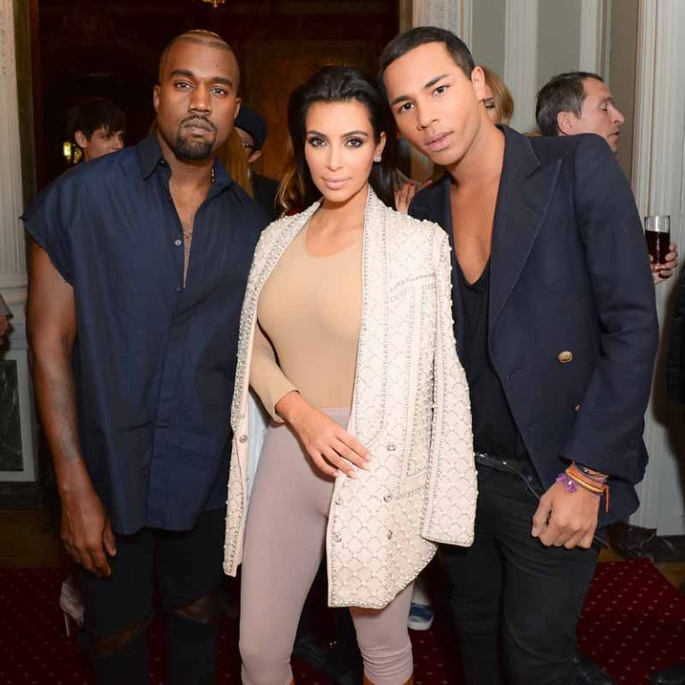 Olivier Rousteing Designs New Balmain Pieces For Kim Kardashian’s App