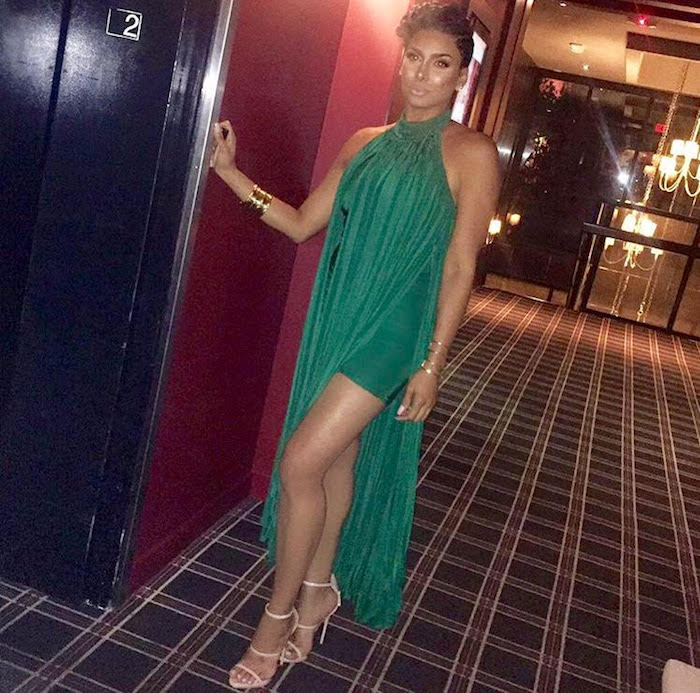 Splurge: Laura Govan’s Instagram Giuseppe Zanotti Nude Three Strap Open Toe Patent Leather Sandals
