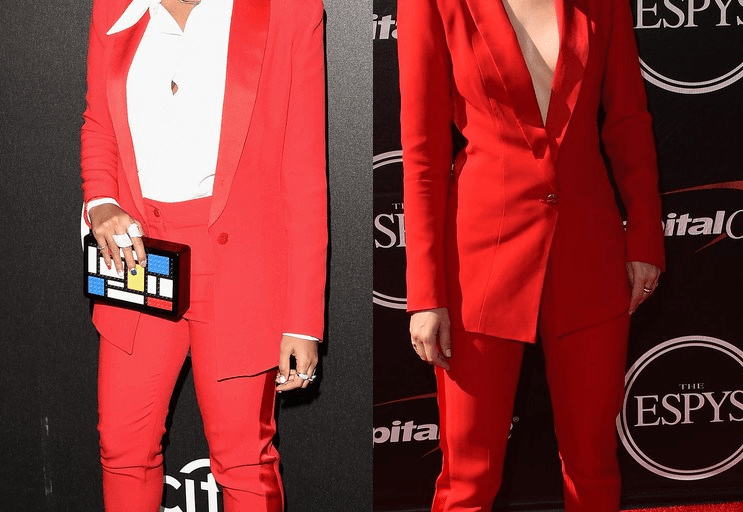 Who Wore It Better? Janelle Monae vs. Rachel McAdams in Cristiano Burani’s Fall 2015 Red Suit