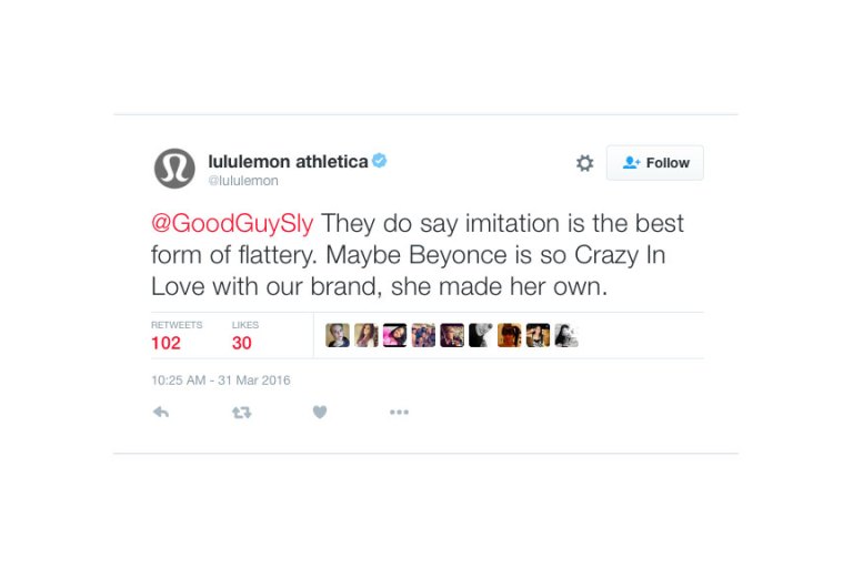 Lululemon Shades Beyonce’s Ivy Park Line; the BeyHive Stings Back