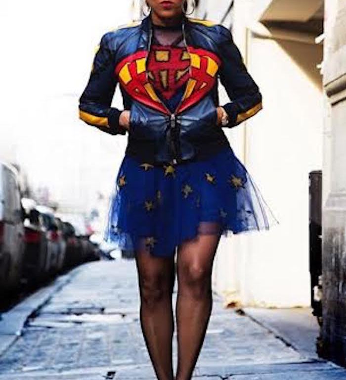 Hot! Or Hmm…: Marjorie Harvey’s Instagram Valentino Blue Tulle Overlay Metallic Embroidered Superhero Inspired Short Sleeve Dress