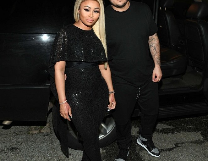 Splurge: Blac Chyna’s Atlanta Angel Brinks Black Masterpiece Sequin Cape Top and High Waist Sequin Trousers