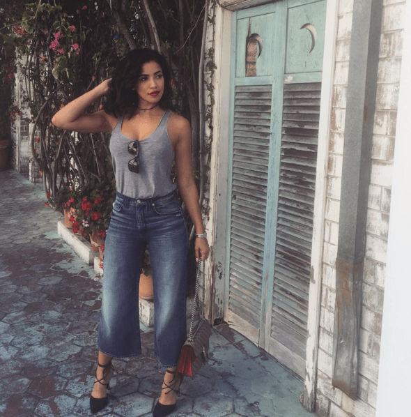 Mail Bombs: Julissa Bermudez’s Instagram 7 for All Mankind Culotte Jeans, Angela Simmons’s Zara Yellow Leather Jacket, and Amber Rose’s SXSW Boohoo Johanna Chocolate Brown Halter Jumpsuit!