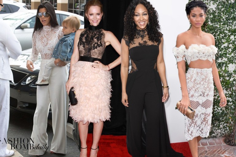 The Fab List: 25 Times Celebrities Looked Lovely in Lace + How Do You Wear It?