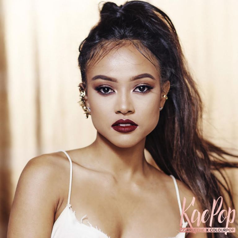 Bomb Product of the Day: Karrueche Tran’s KaePop Rooch Ultra Matte Deep Wine Lipgloss