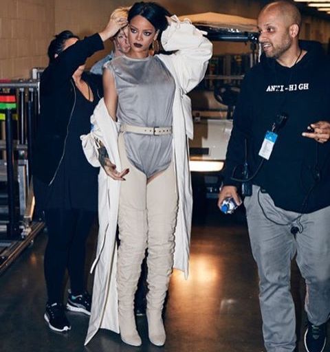 Rihanna’s ANTI World Tour Fashion Looks Including Adam Selman, Giuseppe Zanotti, Armani Prive, and More!
