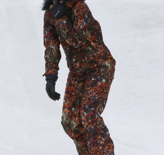 Splurge: Kylie Jenner’s Vail Colorado Burton Riley One Piece Acid Floral Snow Suit