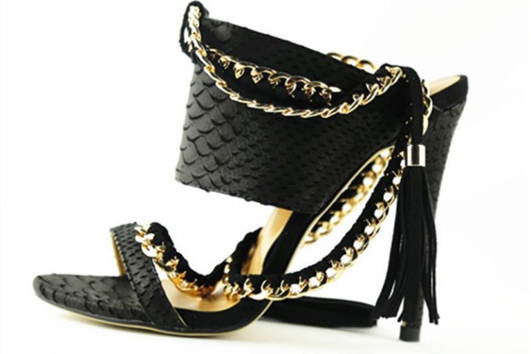 Bomb Product of the Day: Tavia P’s Python Leather Cold Blooded Zmeya Sandals