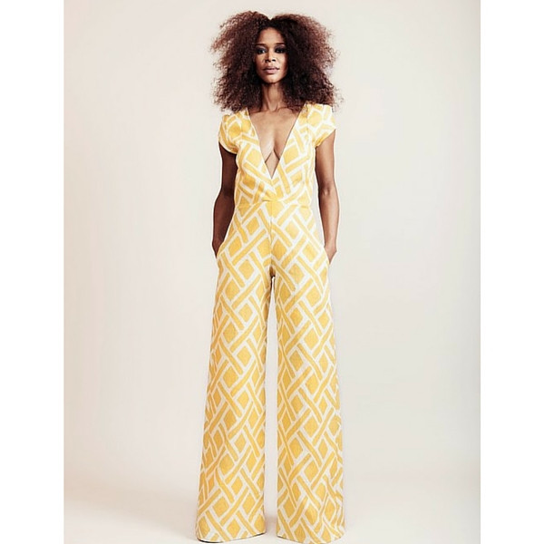 Bomb Product of the Day: Onyii & Co.’s Yellow Isa Jumpsuit