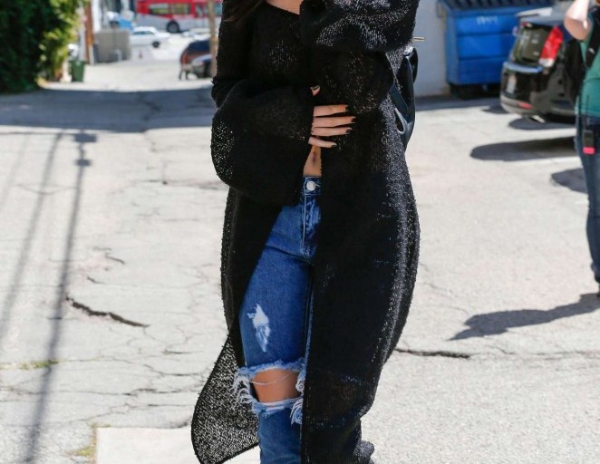 Splurge: Kendall Jenner’s Beverly Hills BreeLayne Black Mila Cardigan
