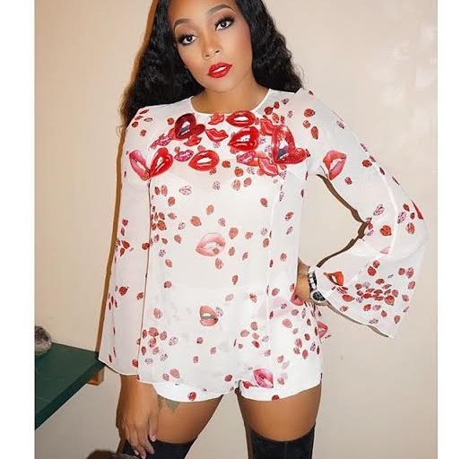 Splurge: Monica Brown’s The Ambassador Concert Giamba Resort 2016 Lady Bug and Lip Print Blouse and Crepe Lip Print Shorts