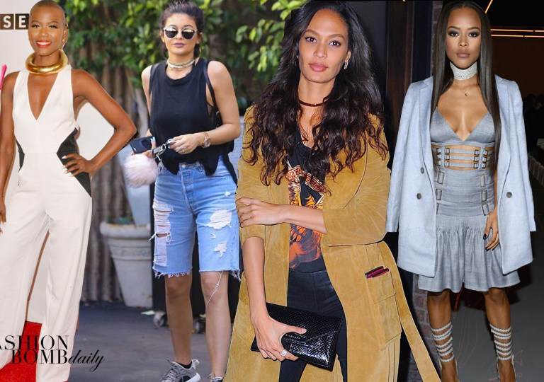 The Fab List: 25 Times Celebrities Looked Chic in Chokers + How Do You Wear It?