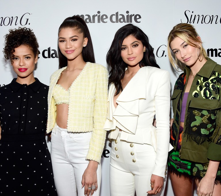 On The Scene: Marie Claire’s May Issue ‘Fresh Faces’ Cover Party featuring Zendaya in Chanel, Kylie Jenner in Balmain, Hailey Baldwin in Versace, and more!