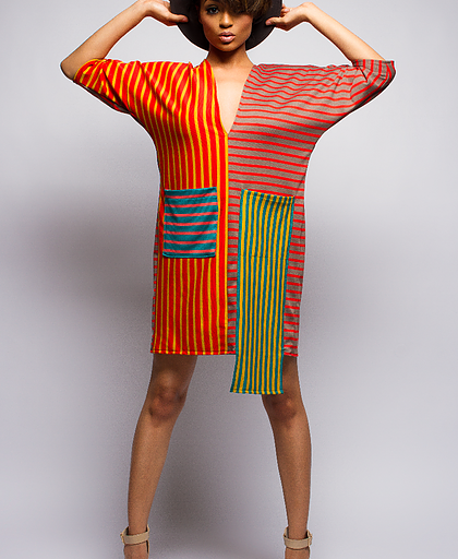 Bomb Product of the Day: D Piper Twins Striped Shari Dress