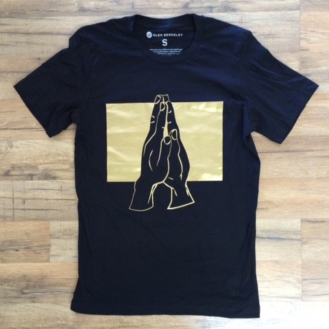 Bomb Product of the Day: Glen Berkeley’s Praying Hands T-Shirt