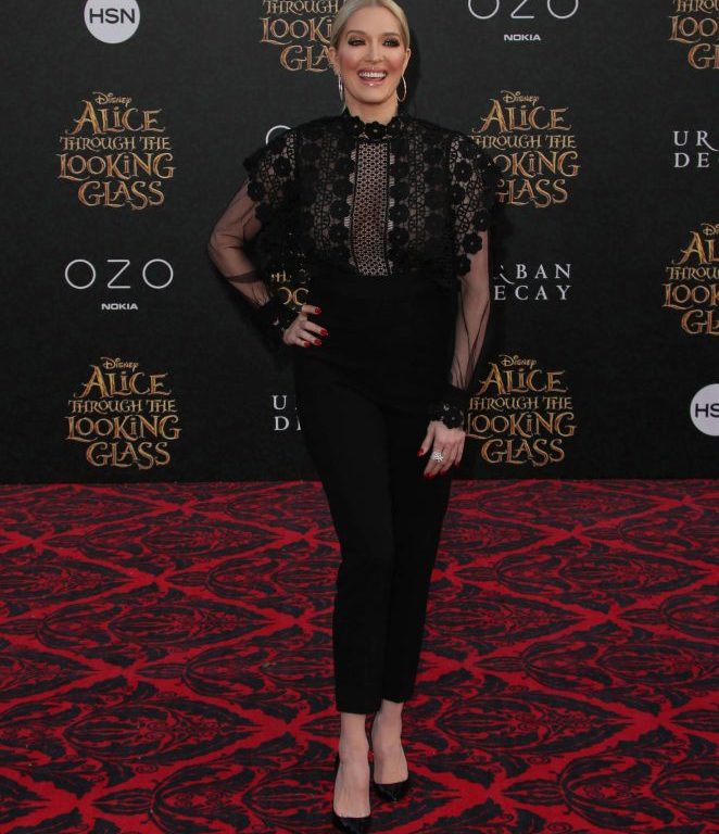 Splurge: Erika Jayne’s <em>Alice Through The Looking Glass</em> Hollywood Premiere Self Portrait Black Long Sleeve Combo Jumpsuit