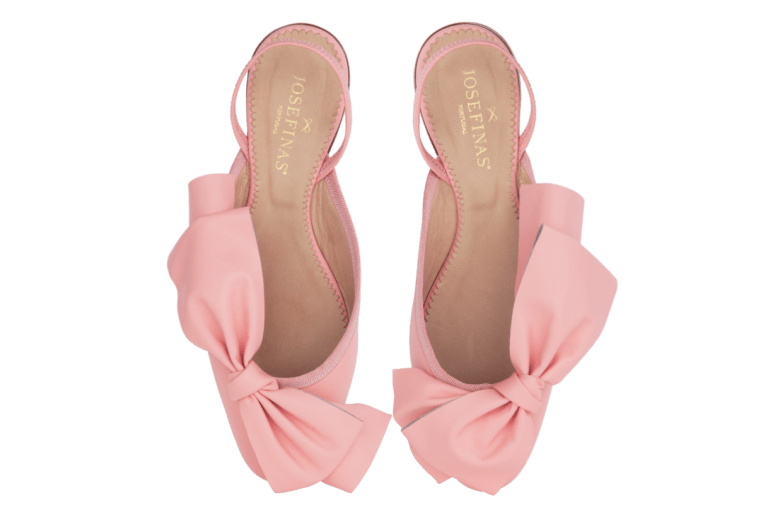 Bomb Product of the Day: Josefinas Leather Bow Flats