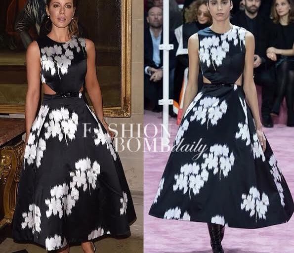 Hot or Hmm…: Kate Beckinsale’s Dior S/S17 Cruise Collection Show Dior Spring 2015 Couture Gown