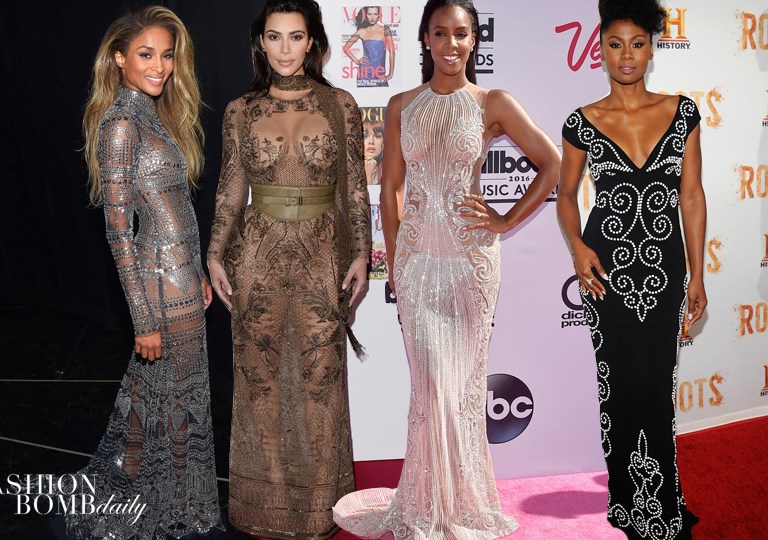 Look of the Week featuring Kelly Rowland in LaBourjoisie, Ciara in Naeem Khan, Mindy Kaling in Elizabeth Kennedy And More!