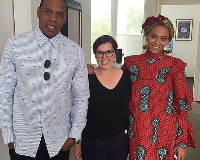 Splurge: Beyonce’s The Menil Collection Stella Jean Spring 2016 ‘Comandante’ Ruffle Sleeve Dress