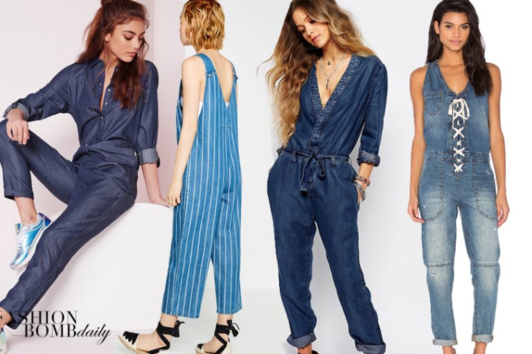 Spring 2016 Shopping: 10 Jazzy Denim Jumpsuits Under $100 You Need Right Now!