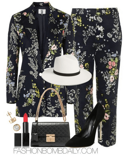 Spring 2016 Style Inspiration: 5 Fabulous Printed Suit Looks