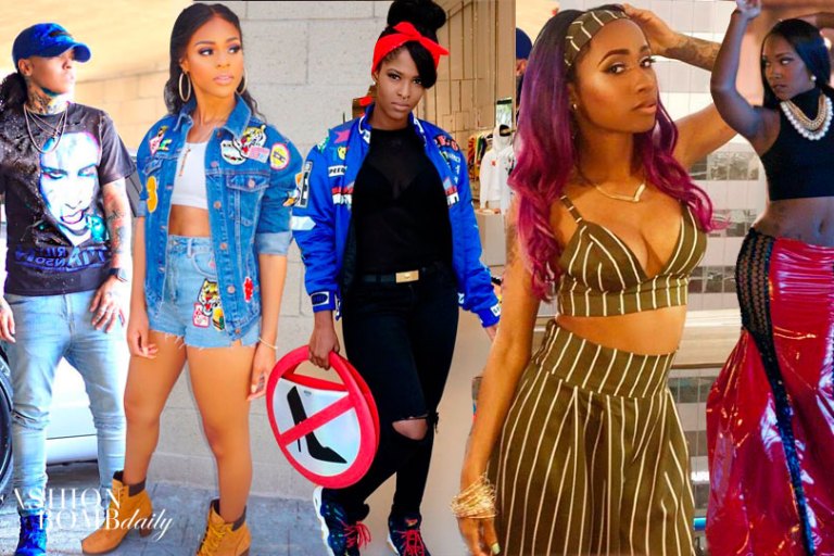 Fashion Bombshells of the Day: Audra The Rapper, Brianna Perry, Diamond, Lee Mazin, and Siya of Sisterhood of Hip-Hop + Tune In to the Premiere on July 12th!
