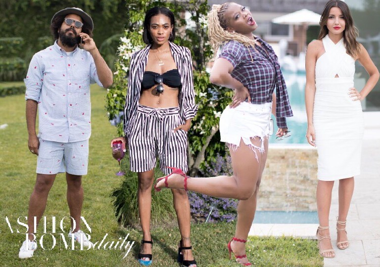 Real Style: The #RevolveintheHamptons 4th of July Party Hosted by Chrissy Teigen