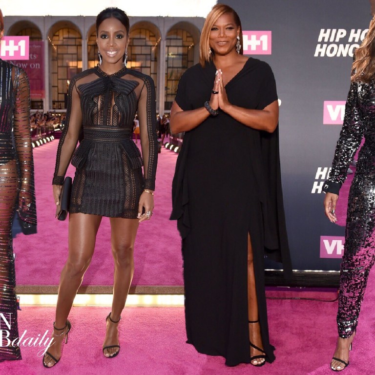 On the Scene: The 2016 VH1 Hip Hop Honors Featuring Kelly Rowland in a Black Lace Elie Youssef Dress, Eve in Michael Halpern, Lala Anthony in Versace, Queen Latifah in Custom Michael Costello, and More!