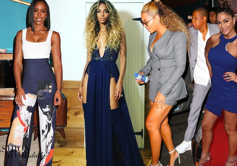 Look of the Week featuring Beyoncé in Pallas Paris, Kelly Rowland in Solace London, Ciara in Michael Costello and More!