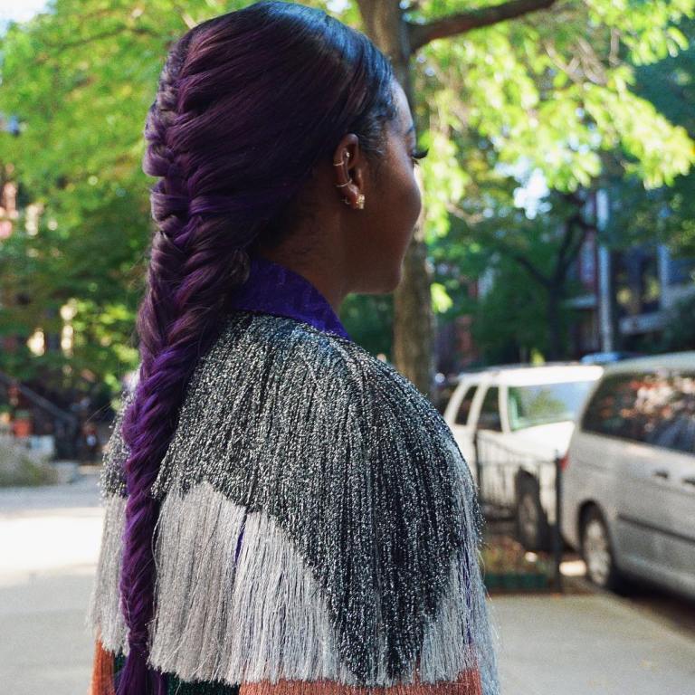 Beauty Bomb: Justine Skye’s 2016 MTV Video Music Awards Modern Fishtail Braid, Styled by Derick Monroe