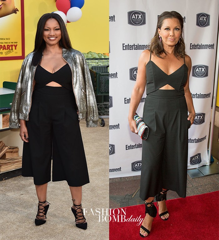 Who Wore It Better? Garcelle Beauvais vs. Vanessa Williams in Michelle Mason’s Black Cutout Jumpsuit