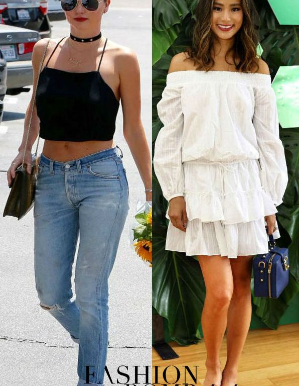 Who Wore It Better? Miranda Kerr vs. Jamie Chung in Dolce & Gabbana’s Bianca Lace Slides