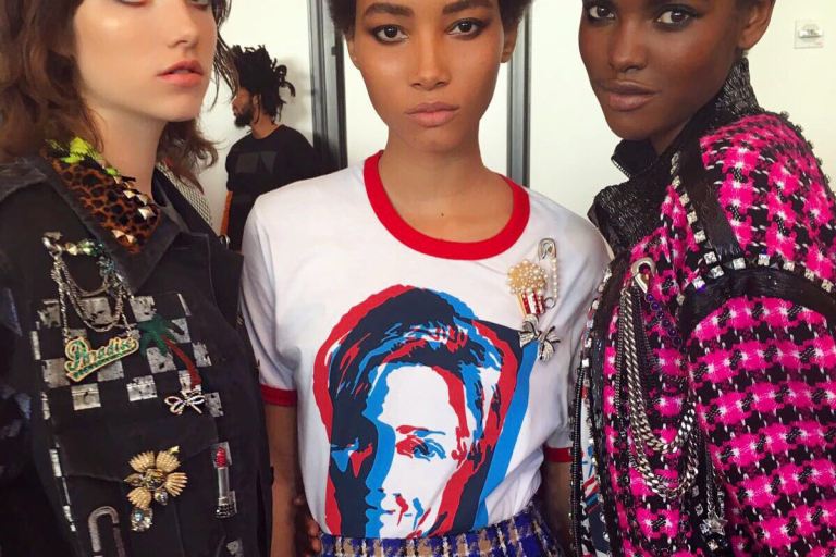 All the Beauty Looks from Hillary Clinton’s Made for History Fashion Show