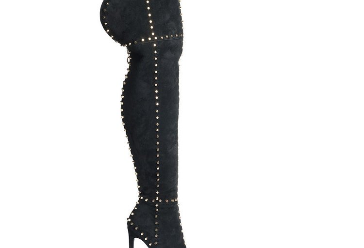 Bomb Product of the Day: Jennifer Le’s 2BD Thigh High Studded Boots