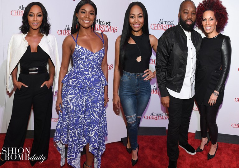 On the Scene: The <em>Almost Christmas</em> Atlanta Screening with Gabrielle Union in Prabal Gurung, Keri Hilson, Usher, and More!