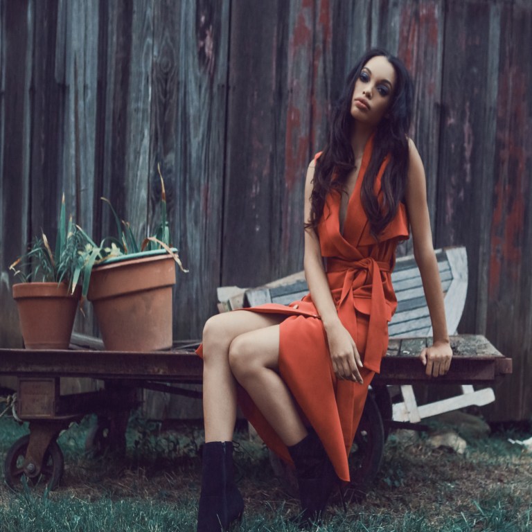 Bomb Product of the Day: Luxe Protocol’s Miranda Burnt Orange Sleeveless Trench Coat