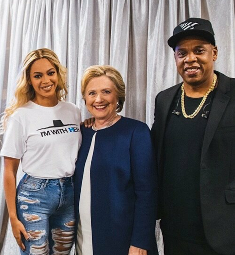 Steal: Beyonce’s Get Out The Vote Cleveland Concert $23 Teespring <i>I’m With Her</i> Political T-Shirt