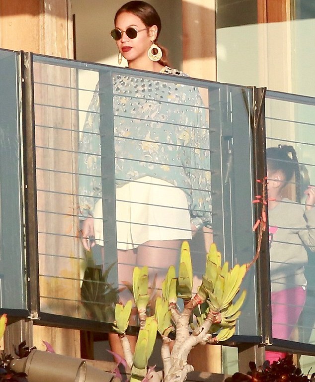 Splurge: Beyonce’s Soho House Malibu $1,400 Zimmermann Adorn Illume Silk Georgette Blouse